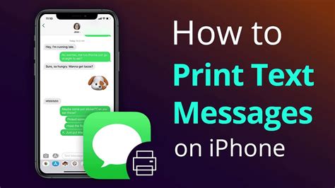 How to Print Out Text Messages from iPhone: A Detailed Insight